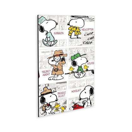 Imagem de Quadro A3 em MDF Snoopy Moments 001 - Placa