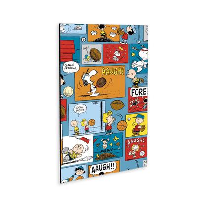 Imagem de Quadro A3 em MDF Snoopy Moments Tirinhas 001 - Placa