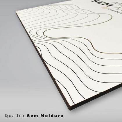 Imagem de Quadro Boho Linhas Abstratas 122x86 2-86x60 Sem Moldura Sem Moldura