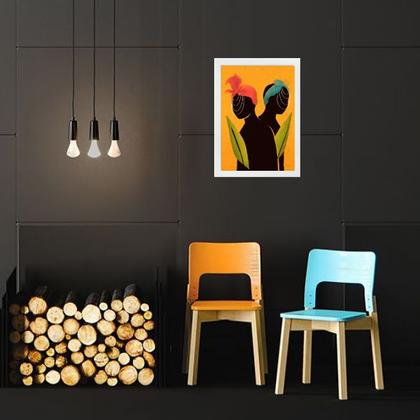 Imagem de Quadro Candomblé Orixás - Erês 33x24cm