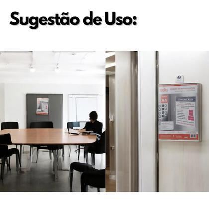 Imagem de Quadro de Aviso A4 Cristal Display Expositor