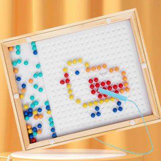 Imagem de Quadro de Desenho Magnetico Ball Brinquedo Infantil Pedagógico em Madeira Educativo