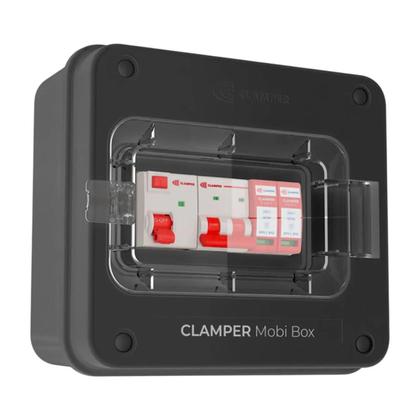 Imagem de Quadro de proteção mobi box 8kw 40a para carregadores veiculares 220v