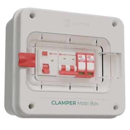 Imagem de Quadro de Proteção para Carregadores Veiculares CLAMPER Mobi Box 220V 8KW - 40A