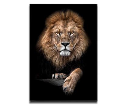 Imagem de Quadro decoração Grande Leão de judá Luxo 90x60