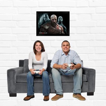 Imagem de Quadro Decorativo A3 - God of War Personagens 04 PT