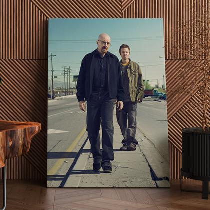 Imagem de Quadro Decorativo Breaking Bad Canvas 50x70 - Foto Paulista