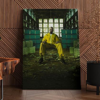 Imagem de Quadro Decorativo Breaking Bad Canvas 50x70 - Foto Paulista