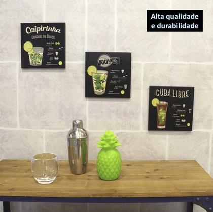 Imagem de Quadro Decorativo Caipirinha Área De Lazer Churrasqueira