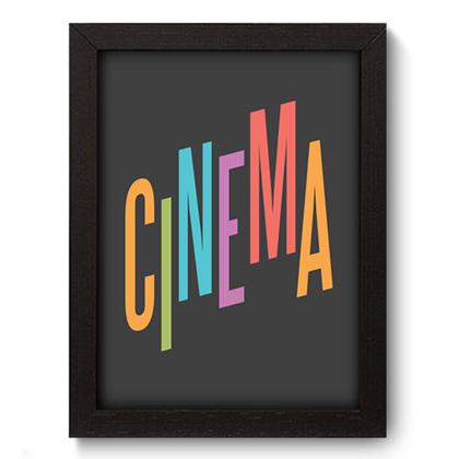 Imagem de Quadro Decorativo - Cinema - 19cm x 25cm - 043qdhp