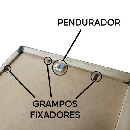 Imagem de Quadro Decorativo Cozinha Café Padaria Copa 20x20cm Kit 4 un