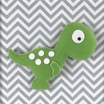 Imagem de Quadro Decorativo Dino T-Rex Quarto Bebê Infantil Menino Menina