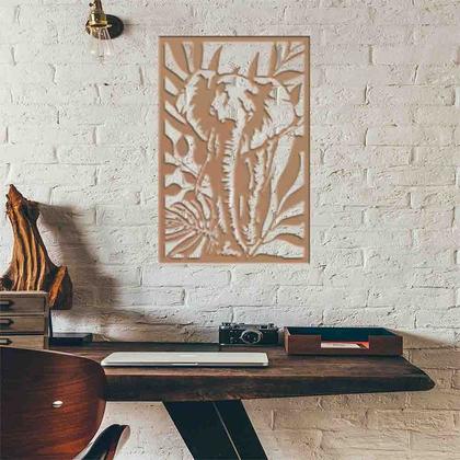 Imagem de Quadro Decorativo Elefante Vazado  MDF 3mm