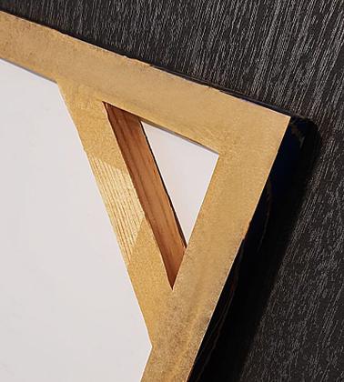 Imagem de Quadro Decorativo em Tela Casal na Praça 100x60cm para Sala Recepção Escritório Quarto