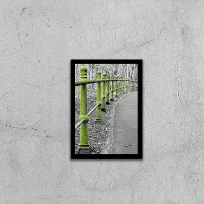 Imagem de Quadro Decorativo Fotografia Ponte Verde 45x34cm