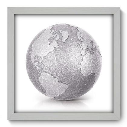 Imagem de Quadro Decorativo - Globo - 33cm x 33cm - 066qndbb