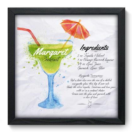 Imagem de Quadro Decorativo - Margaret - 33cm x 33cm - 085qdcp