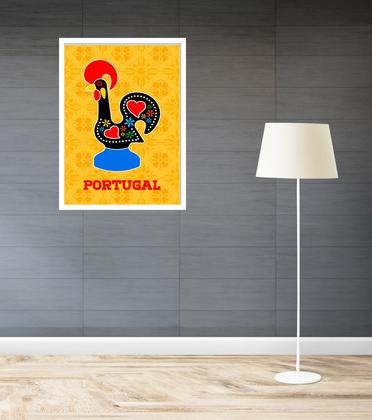 Imagem de Quadro Decorativo Portugal Barcelos Poster - 70x50cm