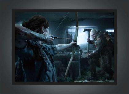 Imagem de Quadro Decorativo The Last Of Us Games Jogos Geek Decorações Com Moldura G05