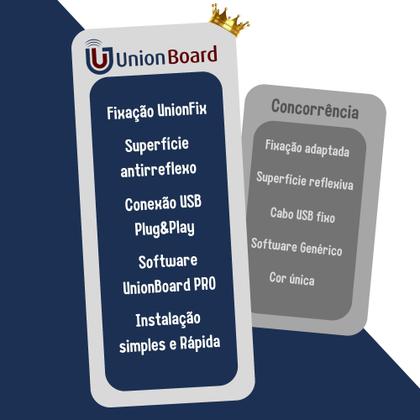 Imagem de Quadro Digital Unionboard Interativo 70 Para Aulas Online