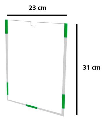 Imagem de Quadro Display Expositor De Aviso Elevador A4
