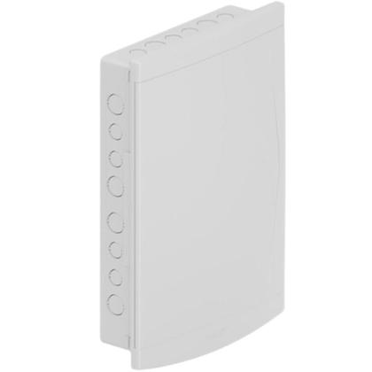 Imagem de Quadro Distribuição Embutir Disjuntores 27/36 Com Barramento PVC Branco Instalações Elétricas Tigre