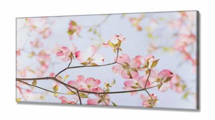 Imagem de Quadro Flores e Plantas Paisagem em Tecido Canvas 130x60