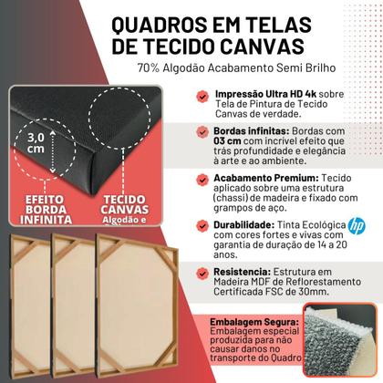 Imagem de Quadro Flores Lirios Do Campo Grande 60x90 Tela Madeira Tecido Alta Definicao