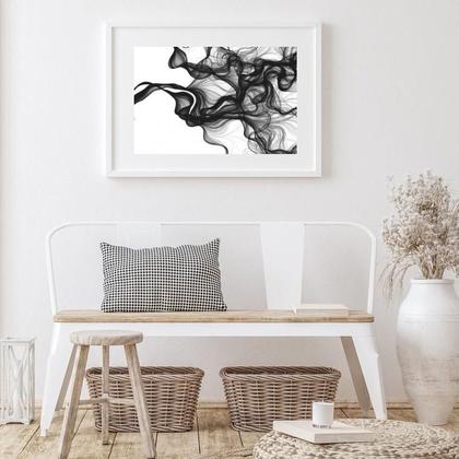 Quadro Horizontal Minimalista Chumbo - 60X48Cm - Quadros On-Line Imagem de Quadro Horizontal Minimalista Chumbo - 60X48Cm