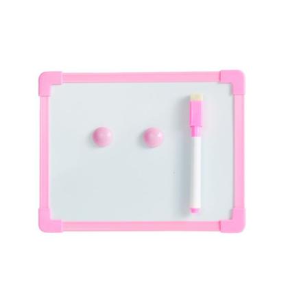 Imagem de Quadro Lousa Branca 20cmx15cm Magnético Com Caneta Apagador