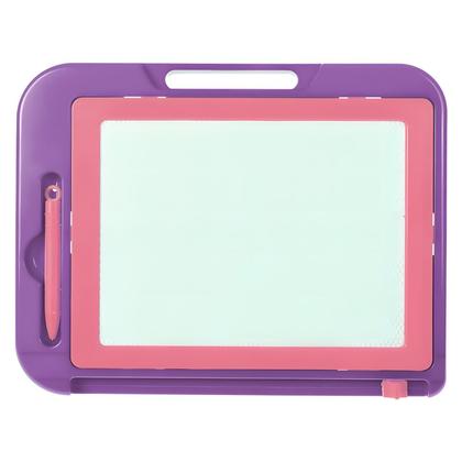 Imagem de Quadro Mágico Para Desenhar Infantil Educativo Interativo Com Caneta Magnética Portátil Retangular
