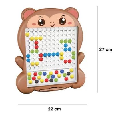 Imagem de Quadro Magnetico Bichos Magico Educativa CriançaAutismo - DM Toys