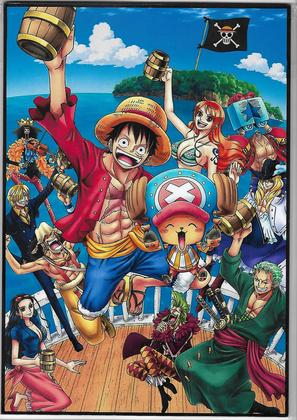 Imagem de Quadro Monkey D. Luffy Piratas do Chapéu de Palha