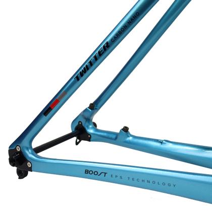 Quadro MTB Twitter WARRIOR Fibra de Carbono - Quadro de Bicicleta
