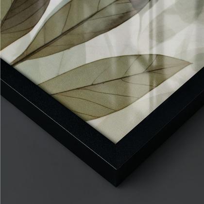 Imagem de Quadro Pétalas Coloridas Com Vidro E Moldura 90x60 Cm Bimper - Bimper Quadros