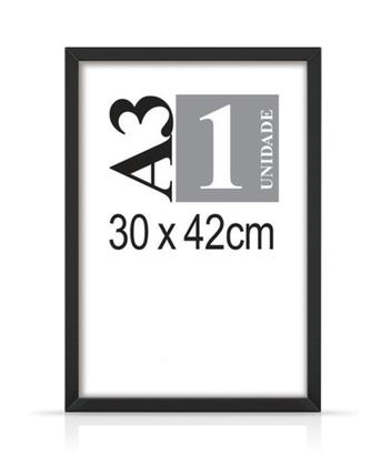 Imagem de Quadro Salmo 91 com Moldura e Acetato A3  42x30cm.