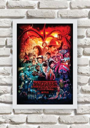 Imagem de Quadro Stranger Things Lançamento