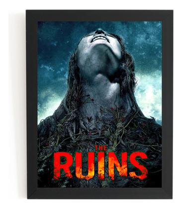 Imagem de Quadro The Ruins Filme As Ruinas Arte Poster Com Moldura