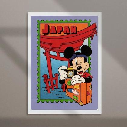 Imagem de Quadro Viagem Para o Japão 33x24cm - com vidro