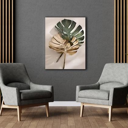 Imagem de Quadros Decorativos Para Sala Flores Costela de Adão Decoração Quarto Escritório 