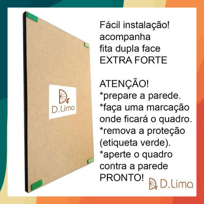 Imagem de Quadros Kit 8 Heróis e 8 Princesas 20x30cm quarto infantil