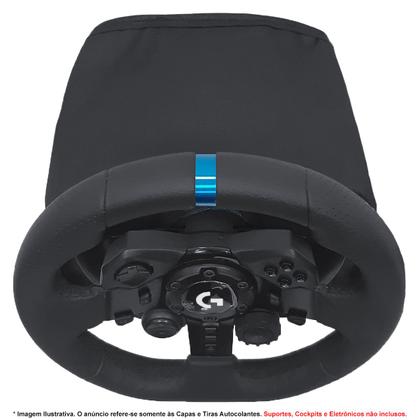 Imagem de Qualicapas Capas Protetoras Compatíveis com Volante, Base e Pedal G25 G27 G29 G920 G923 Simulador Gamer Logitech