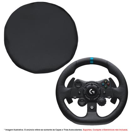 Imagem de Qualicapas Capas Protetoras Compatíveis com Volante, Base e Pedal G25 G27 G29 G920 G923 Simulador Gamer Logitech