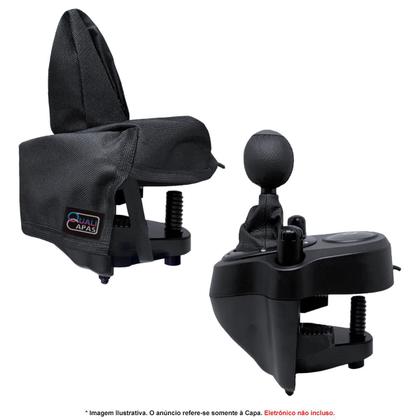 Imagem de Qualicapas Capas Protetoras Compatíveis com Volante, Base, Pedal e Capa para Câmbio G29 G920 G923 Driving Force Shifter Simulador Gamer Logitech