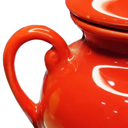 Imagem de Quartinha Porcelana Grande Colorida Com Asa 28cm Umbanda