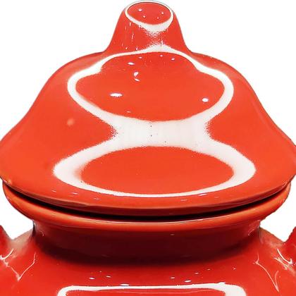 Imagem de Quartinha Porcelana Grande Colorida Com Asa 28cm Umbanda