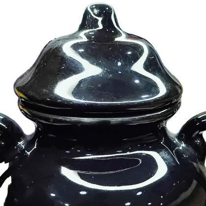 Imagem de Quartinha Porcelana Grande Colorida Com Asa 28cm Umbanda