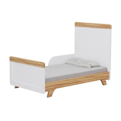 Imagem de Quarto Bebe Berço e Cômoda Moveis Peroba Retro MDF LS