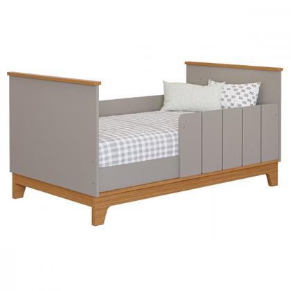 Imagem de Quarto Bebê Gêmeos Berço Mini Cama Cômoda Liza e 2 Colchões Gazin Permobili