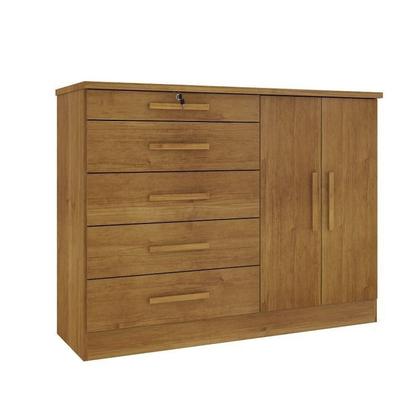 Imagem de Quarto Casal Completo Guarda Roupa 6 Portas com Cômoda Cama e Cabeceira